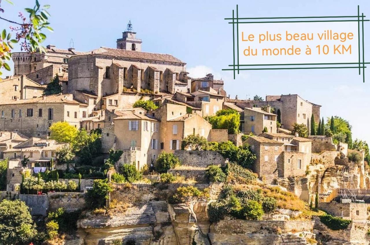 La Fee Viviane Et Michel L'Enchanteur Robion en Luberon ภายนอก รูปภาพ